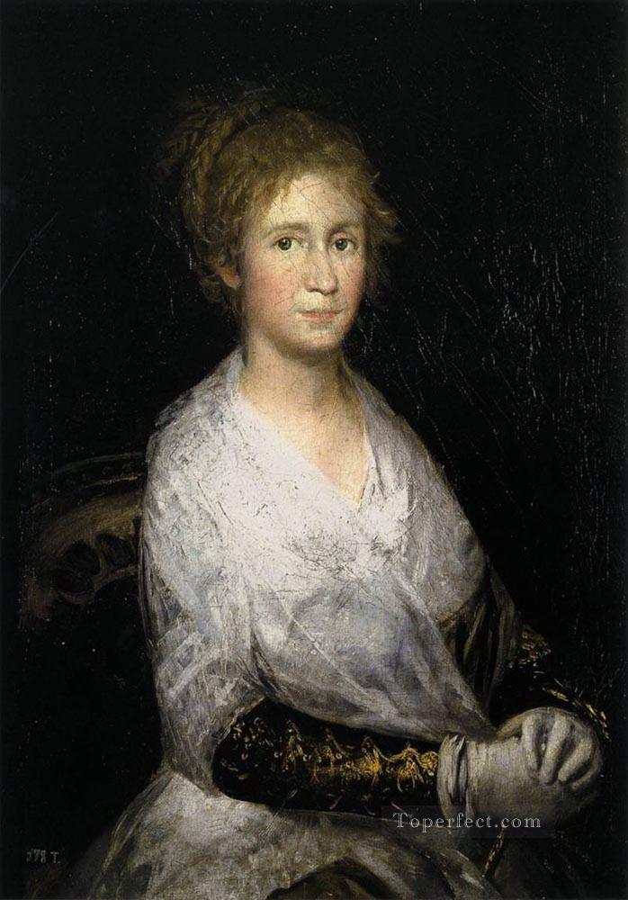 ジョセファ・バユまたはレオカディア・ヴァイスの肖像画フランシスコ・ゴヤ油絵
